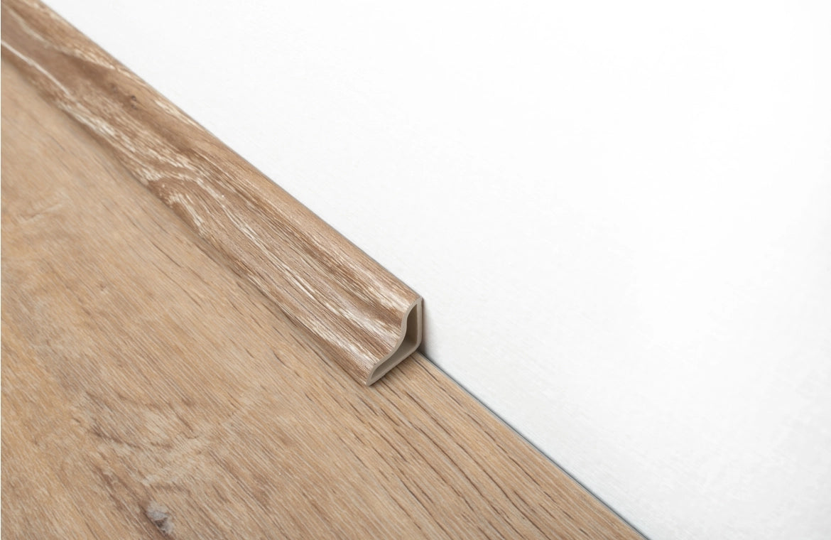 Tawny Oak SPC Vinyl Beading