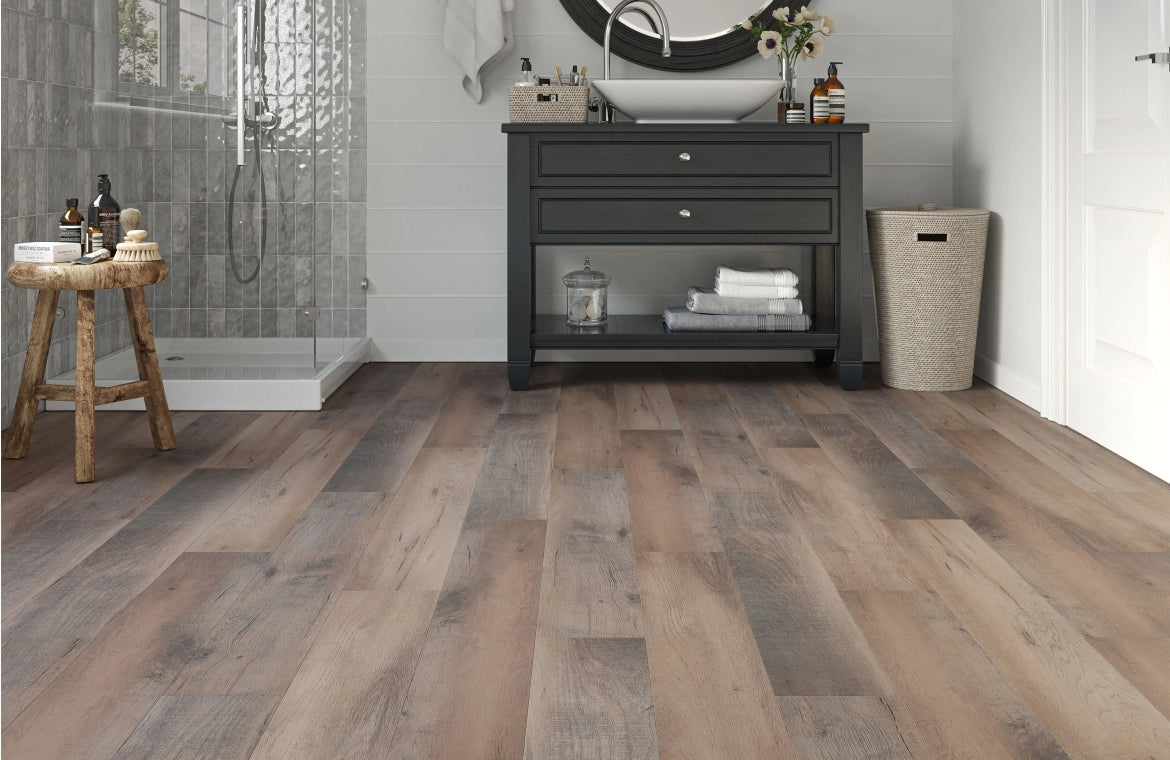 Deluxe Espresso Oak Click Vinyl
