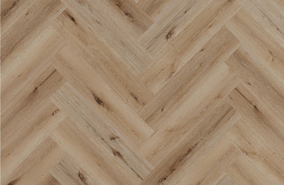 Classic Dusky Herringbone Click Vinyl