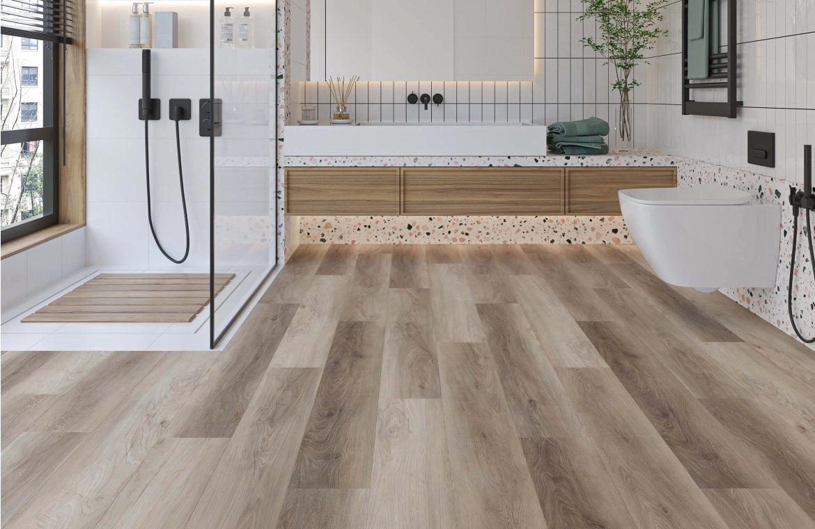 Deluxe Truffle Oak Click Vinyl