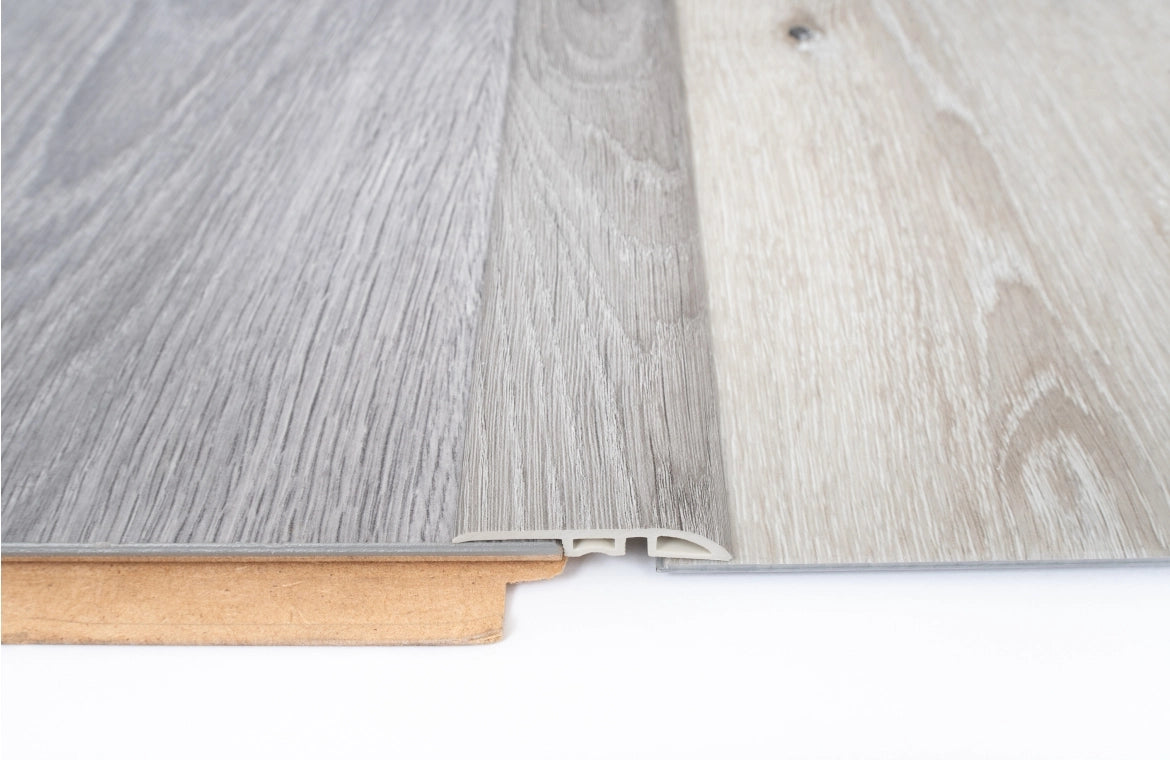 Pewter SPC Vinyl Ramp Profile