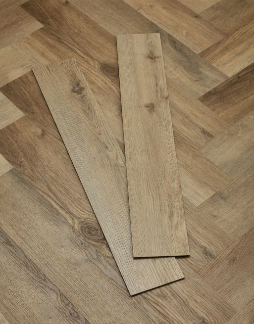 Asenso Artisan Herringbone Light Vanilla Oak