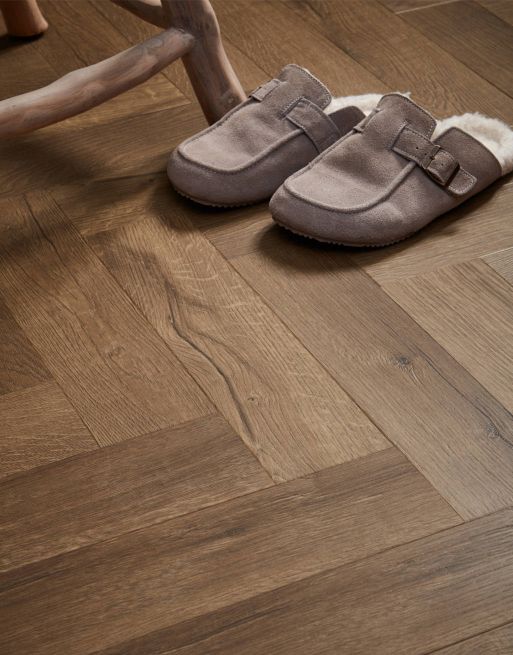Asenso Signature Herringbone Rich Toffee Oak