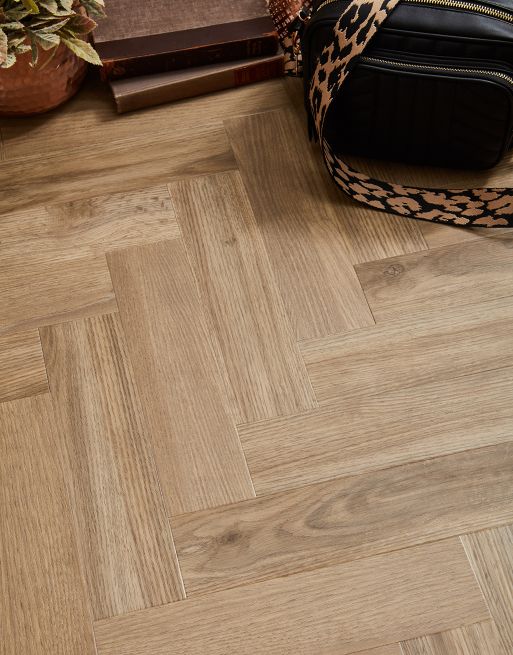 Asenso Elegance Herringbone Butterscotch Oak