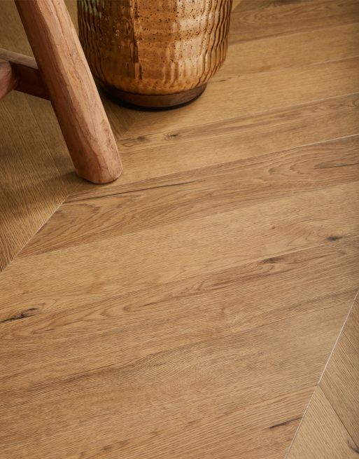 Asenso Signature Chevron Natural Honey Oak