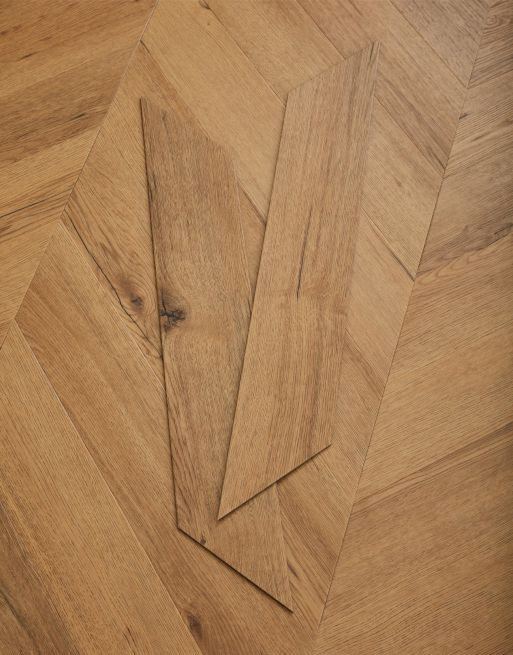 Asenso Signature Chevron Natural Honey Oak