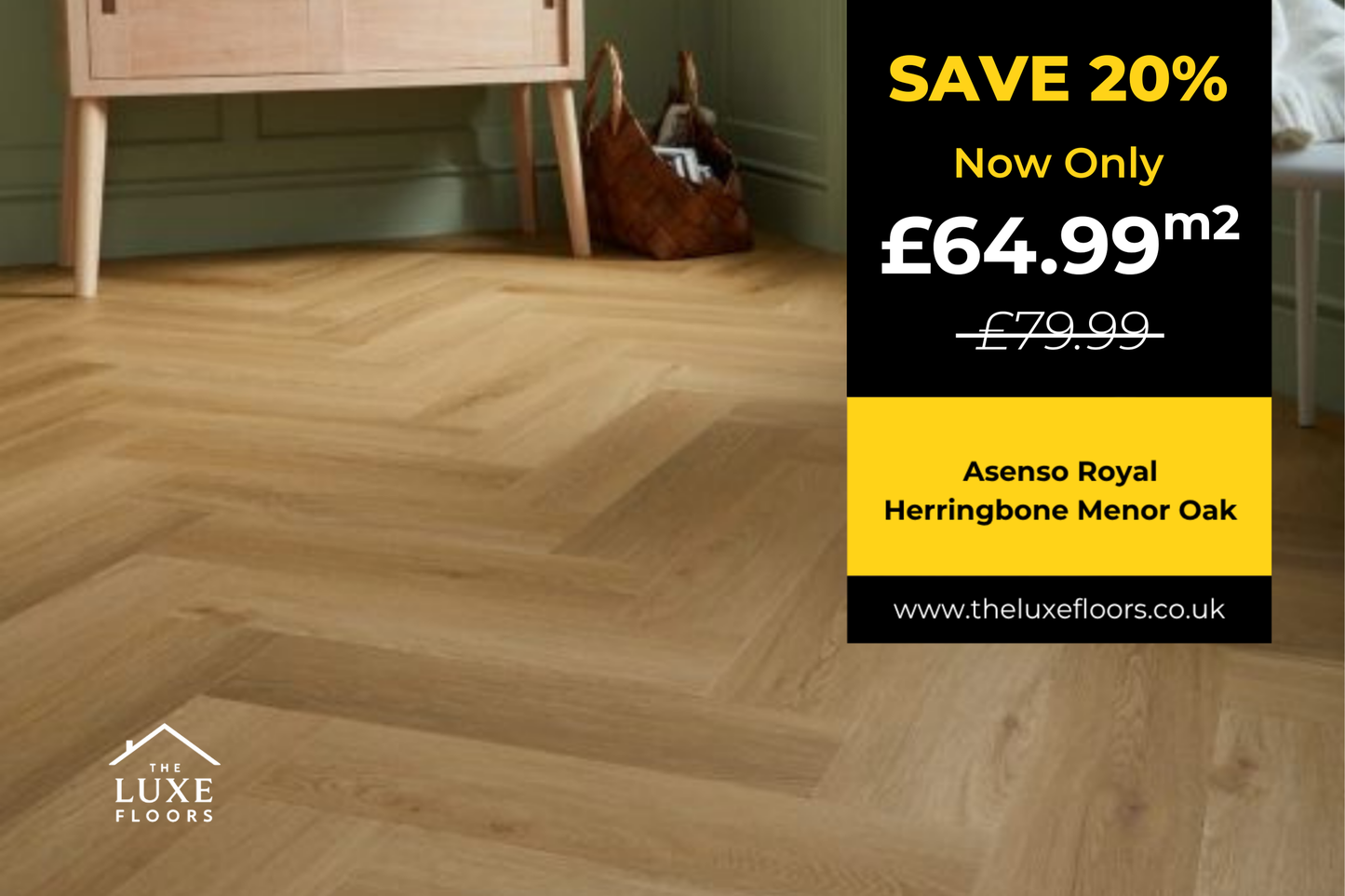 Asenso Royal Herringbone Menor Oak
