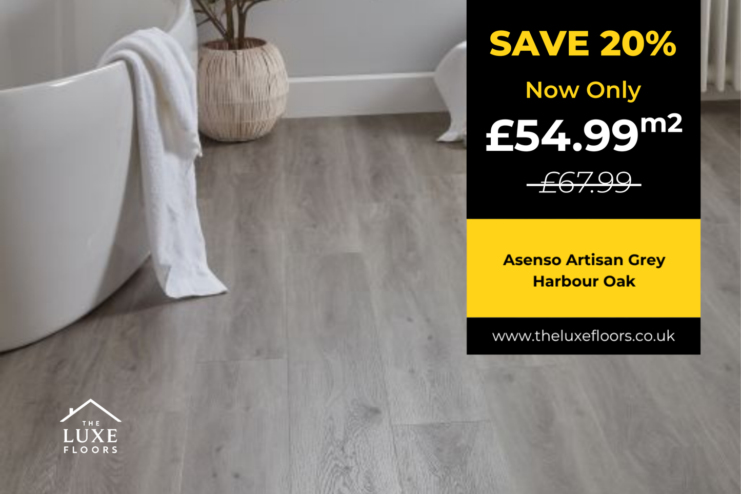 Asenso Artisan Grey Harbour Oak