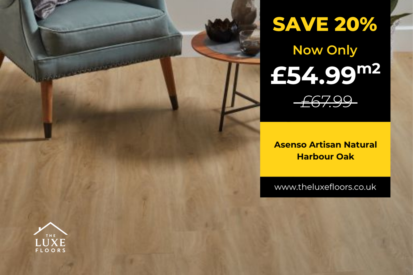 Asenso Artisan Natural Harbour Oak