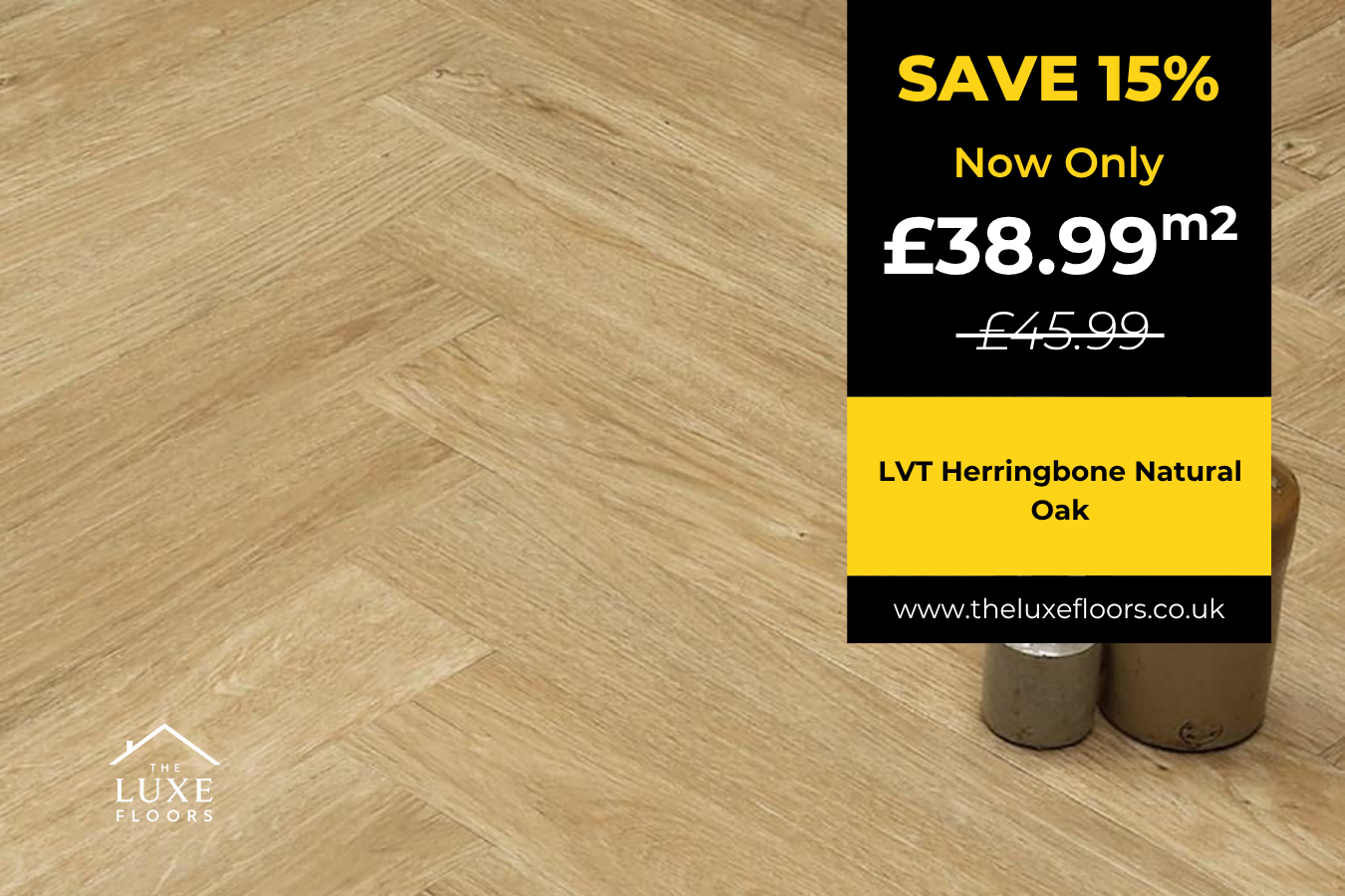 Herringbone Natural Oak