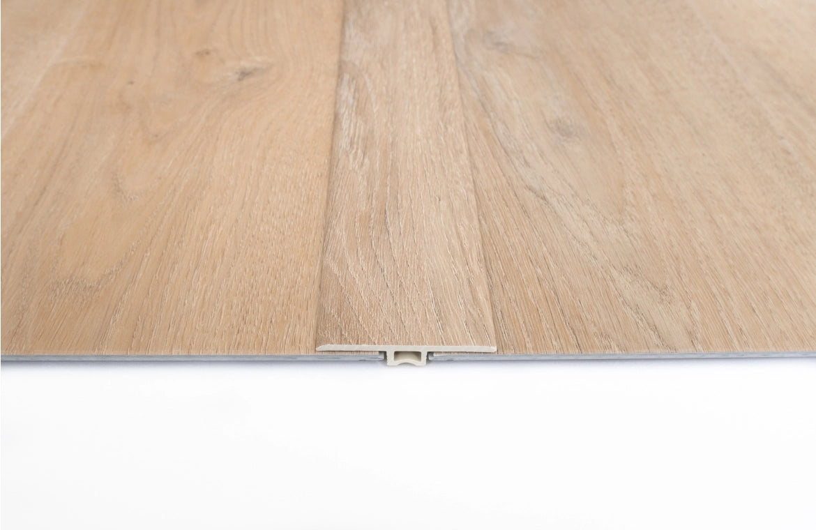Brushed Suede SPC Vinyl T Profile