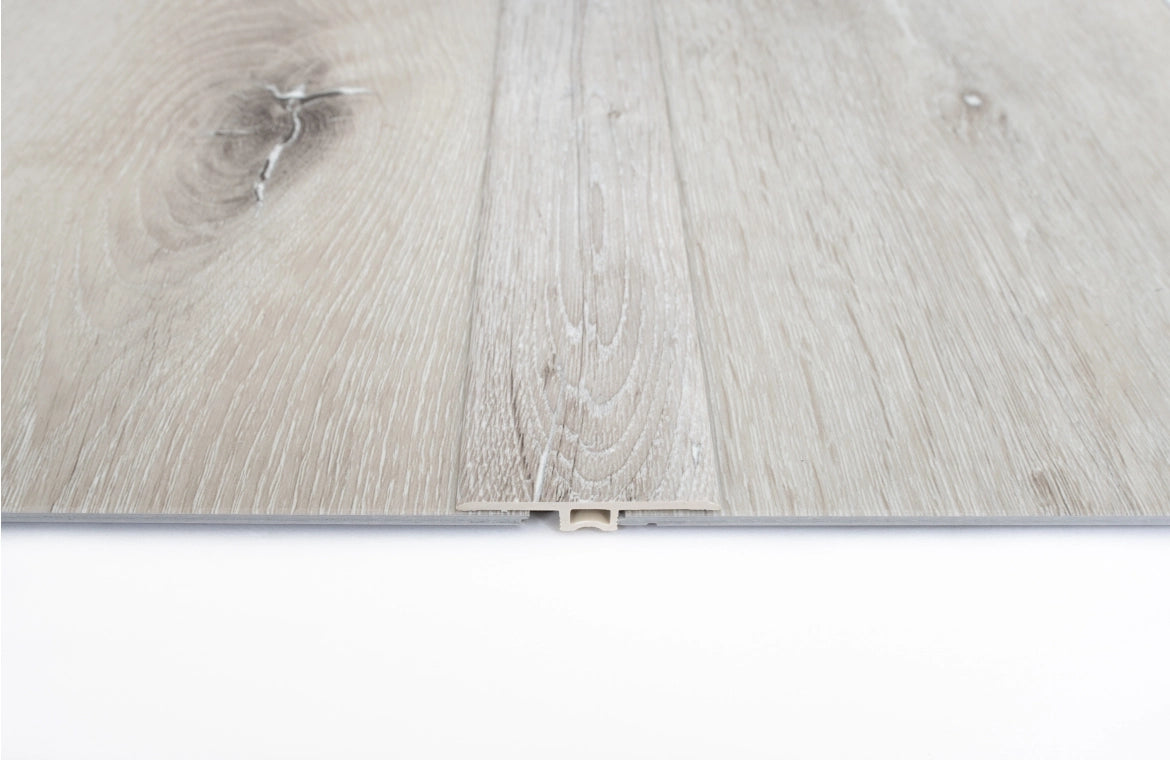 Ashen Oak SPC Vinyl T Profile