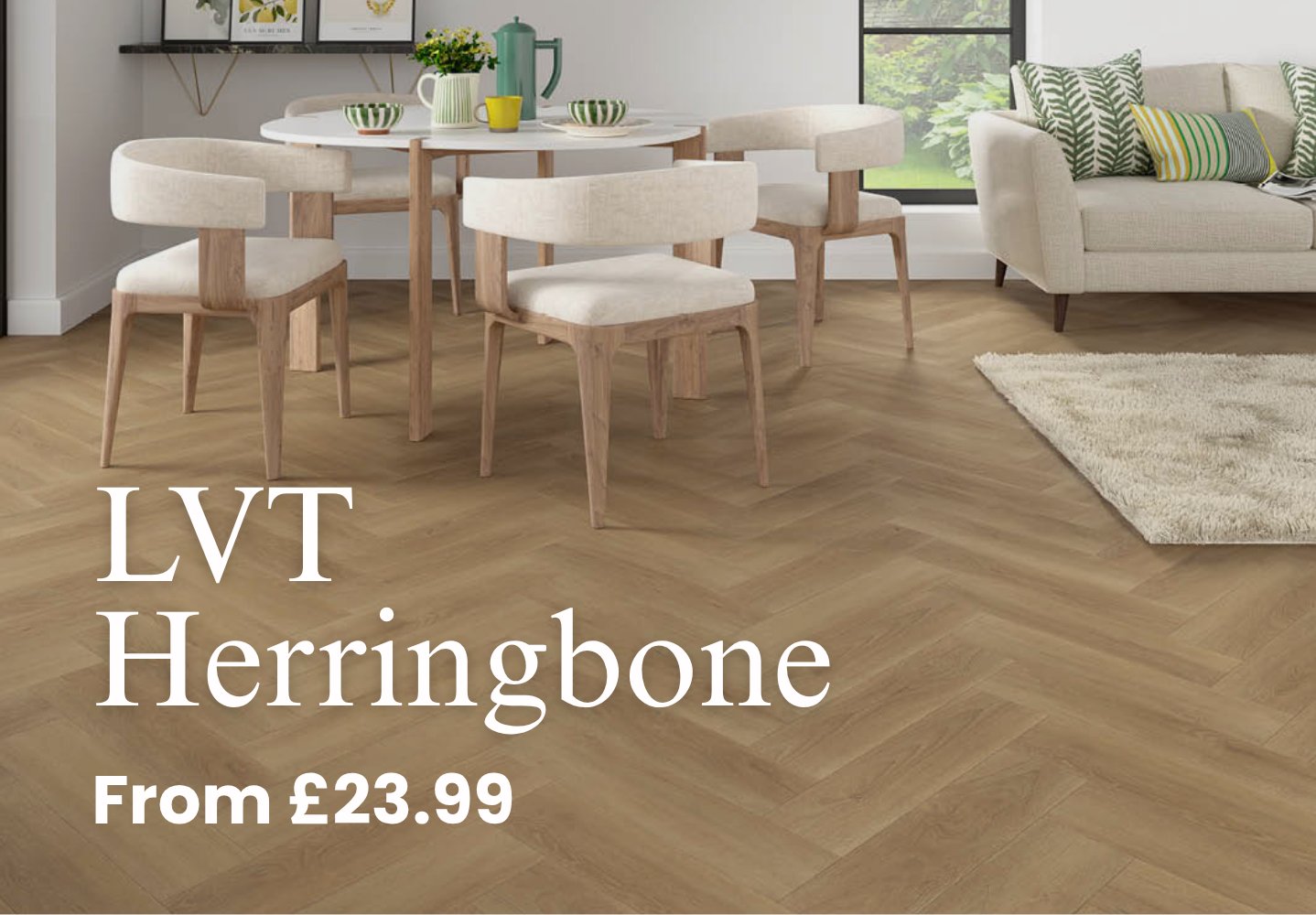 LVT Herringbone