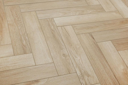 Audacity Classic Oak Herringbone Rigid Core Click Luxury Vinyl Flooring