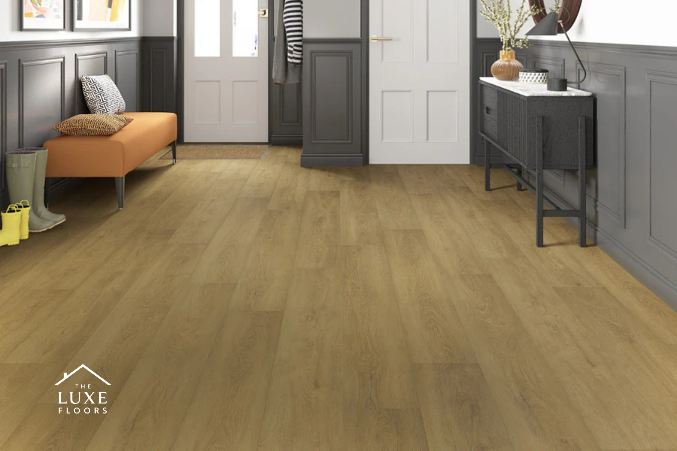 Spectra Luxury Rigid Core Click Vinyl Classic Oak Plank Built-in Underlay