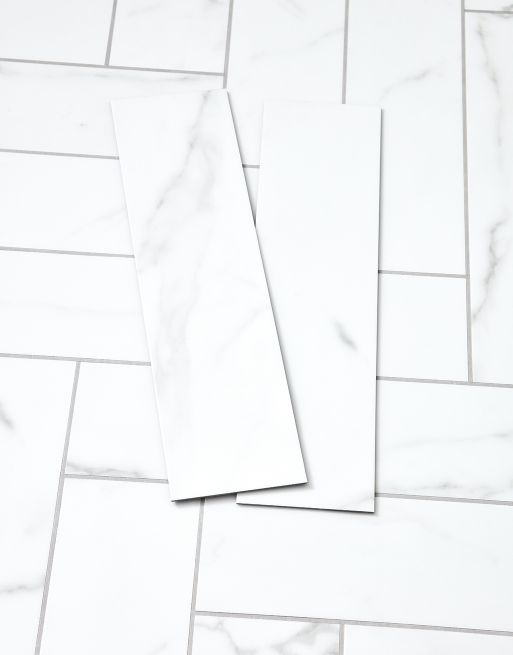 Asenso Signature Herringbone Glacial Marble