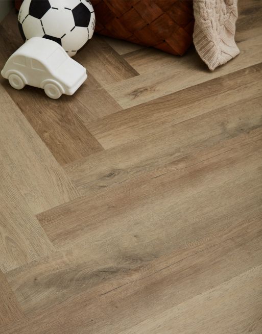 Asenso Artisan Herringbone Light Vanilla Oak