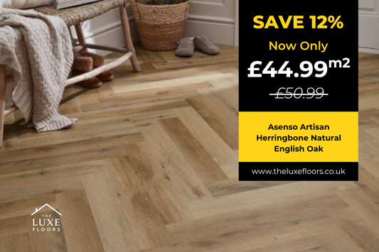 Asenso Artisan Herringbone Natural English Oak