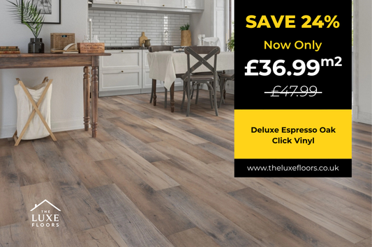 Deluxe Espresso Oak Click Vinyl