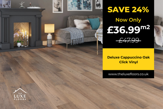 Deluxe Cappuccino Oak Click Vinyl