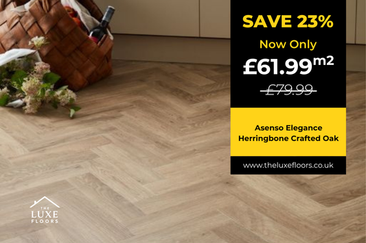 Asenso Elegance Herringbone Crafted Oak