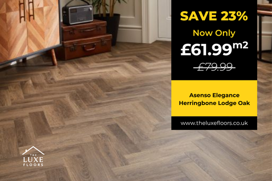 Asenso Elegance Herringbone Lodge Oak