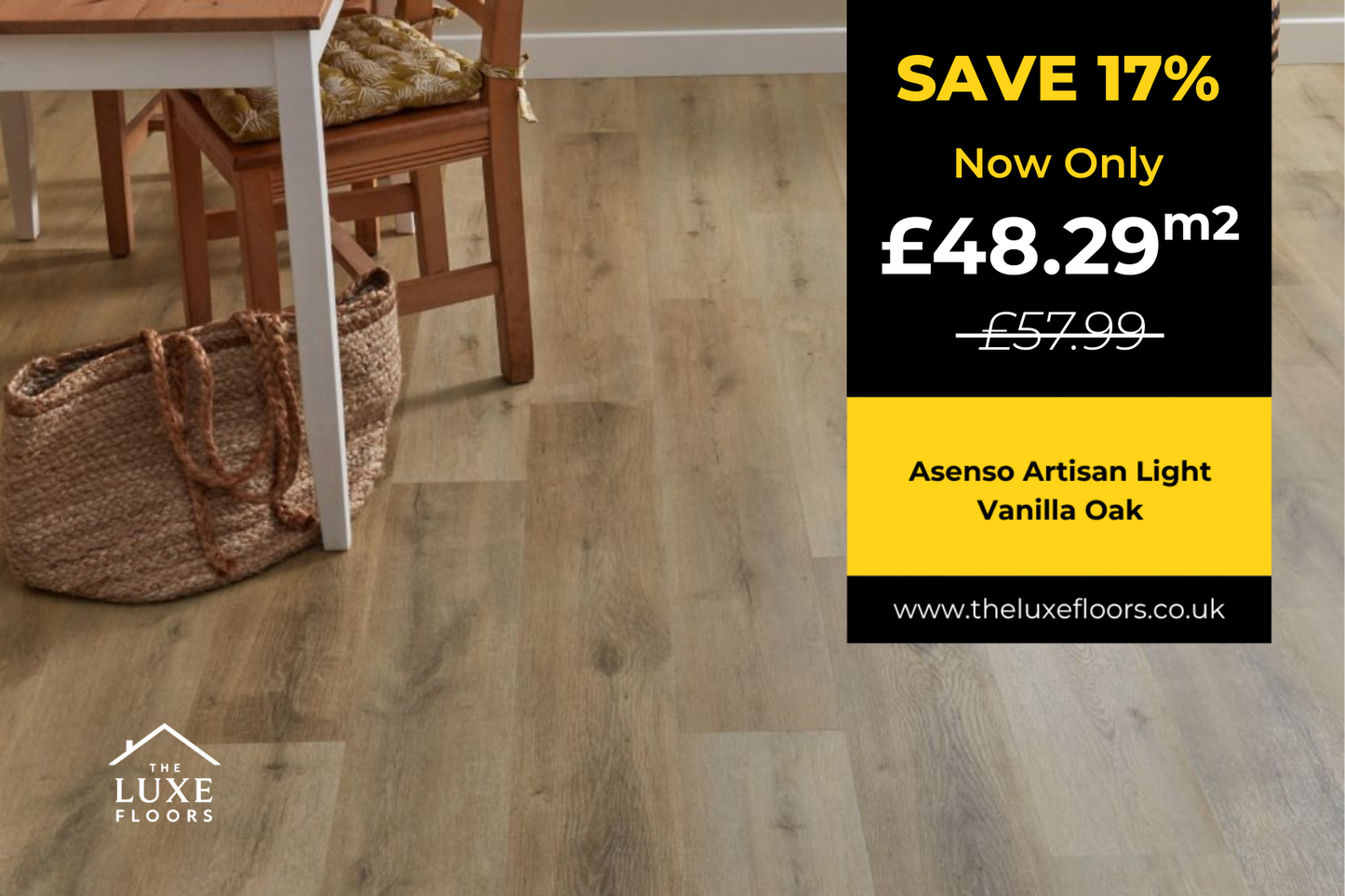 Asenso Artisan Light Vanilla Oak