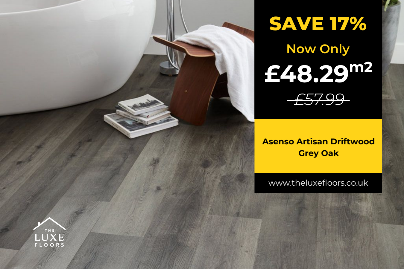 Asenso Artisan Driftwood Grey Oak