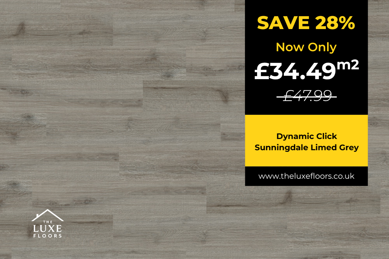 Dynamic Click Sunningdale Limed Grey