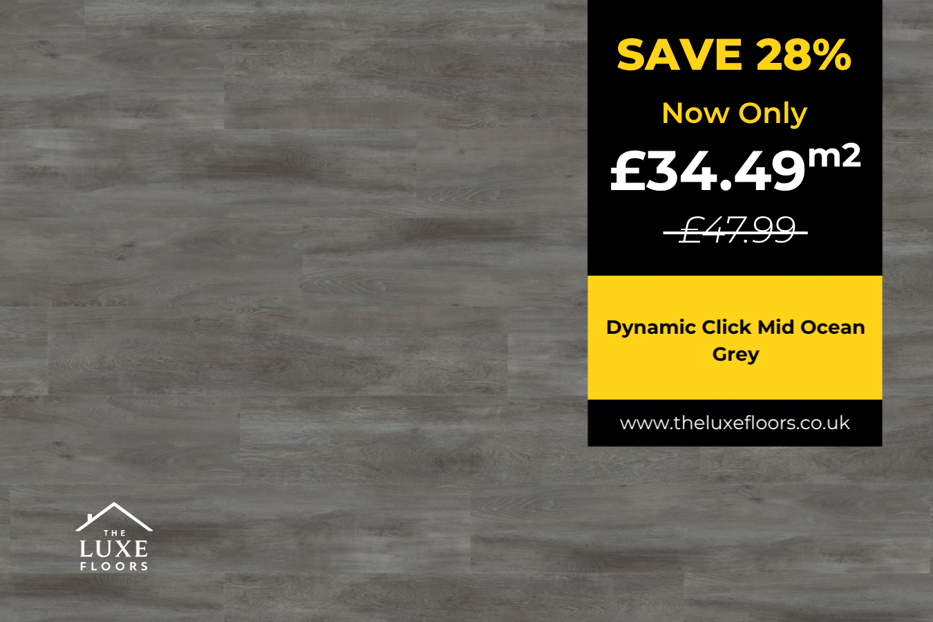 Dynamic Click Mid Ocean Grey