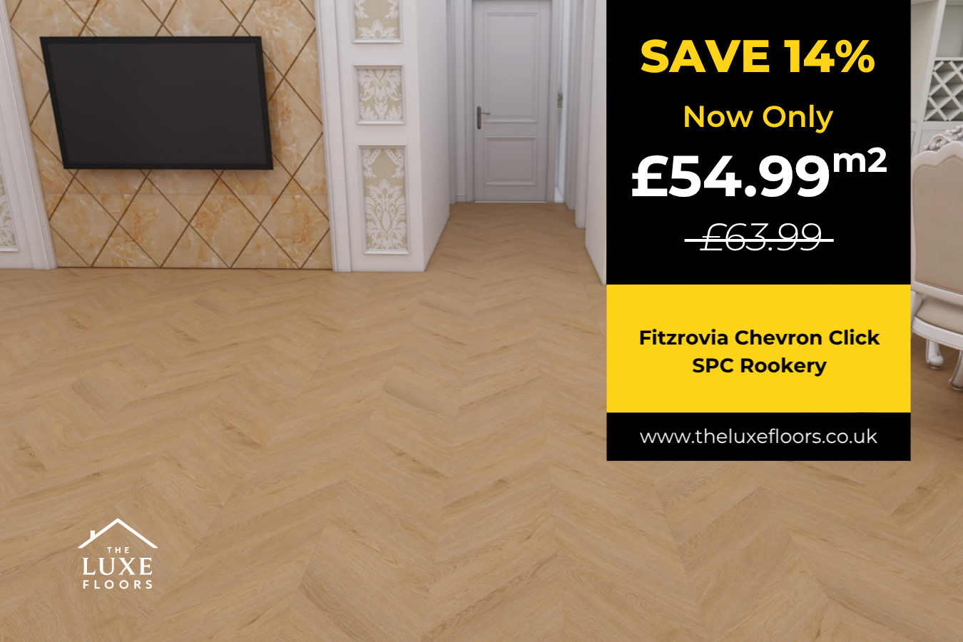 Fitzrovia Chevron Click SPC Rookery