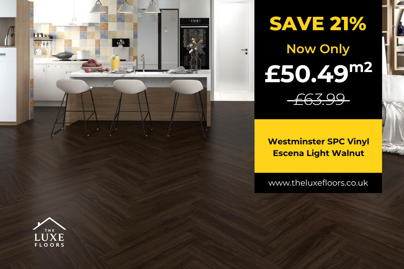 Westminster SPC Vinyl Escena Light Walnut