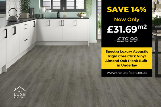 Spectra Luxury Rigid Core Click Vinyl Flooring Camphor Oak Plank