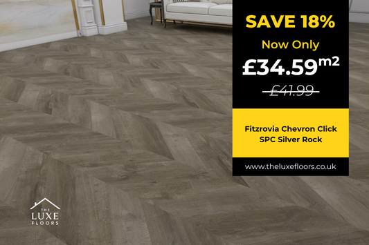 Fitzrovia Chevron Click SPC Silver Rock